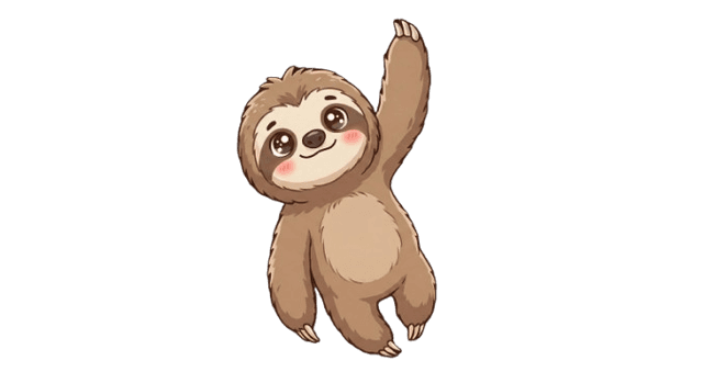 Sloth mascot