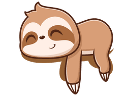 Sloth mascot